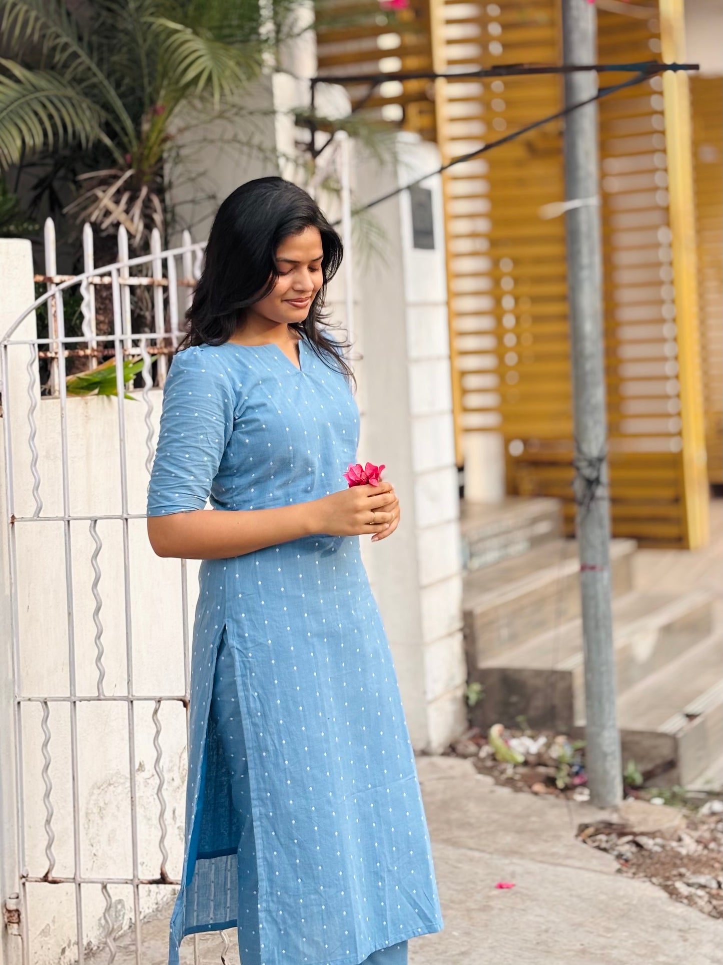 Handloom Cotton Co-ord Set