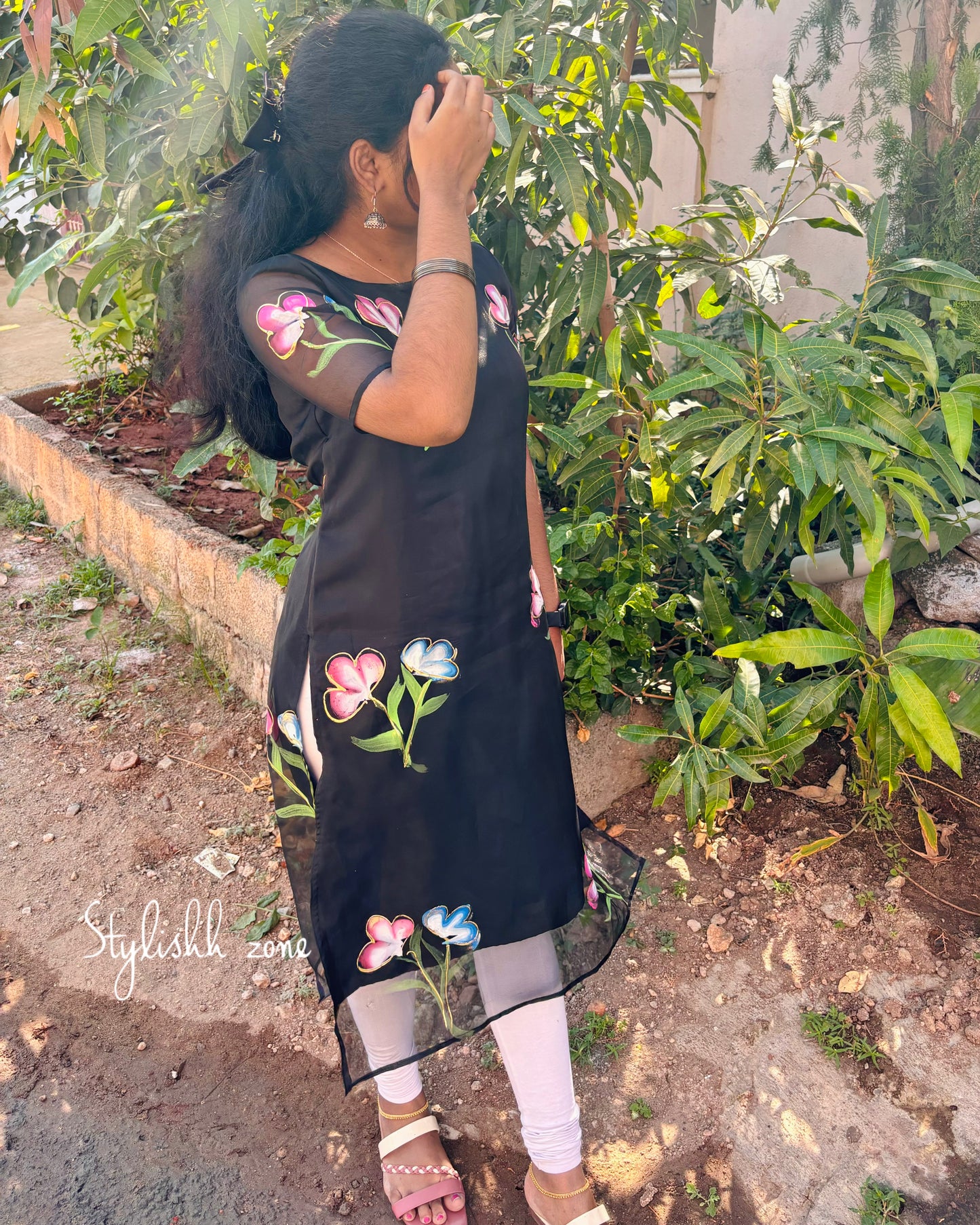Organza Kurti