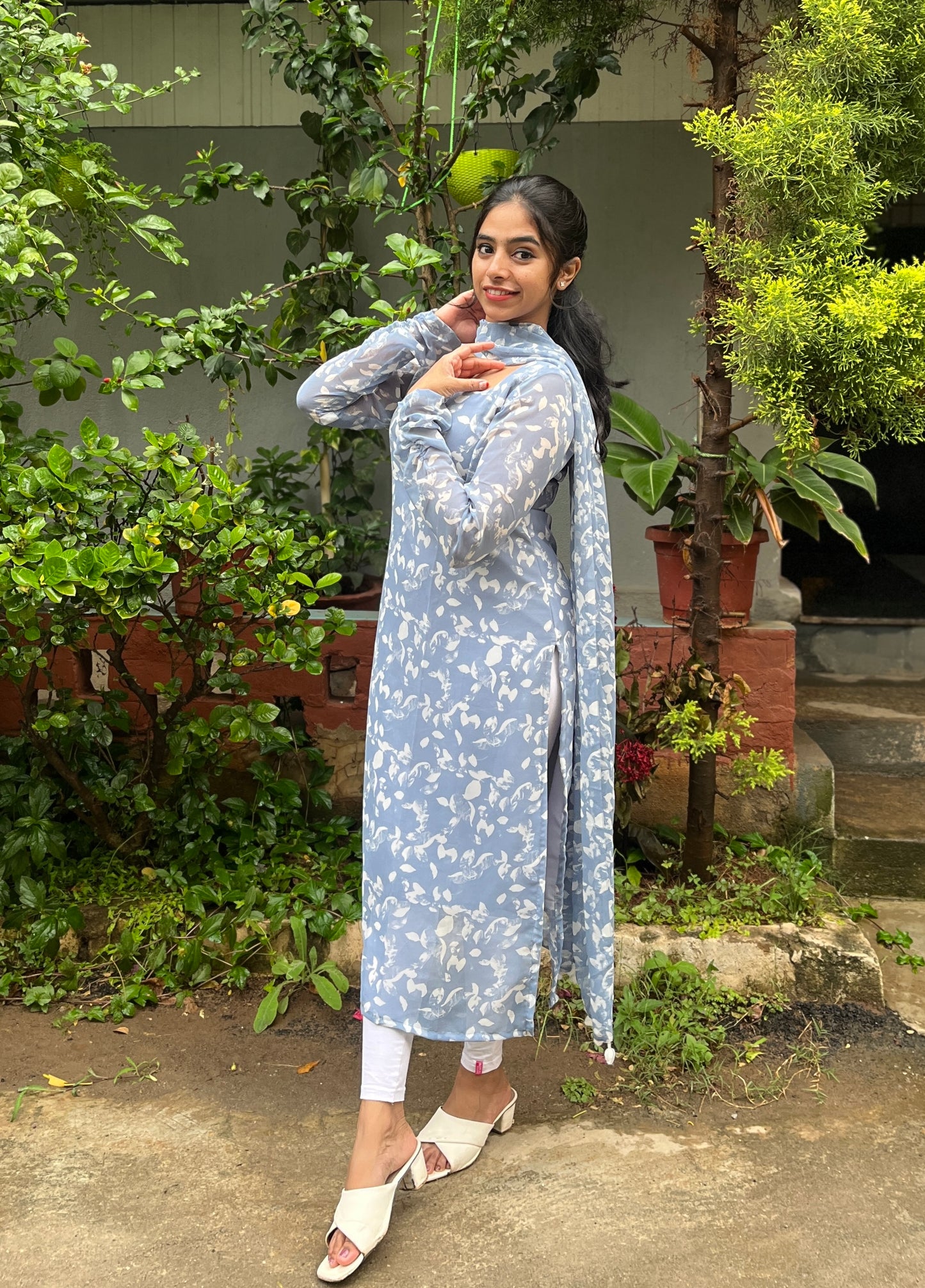Floral Breeze Kurti