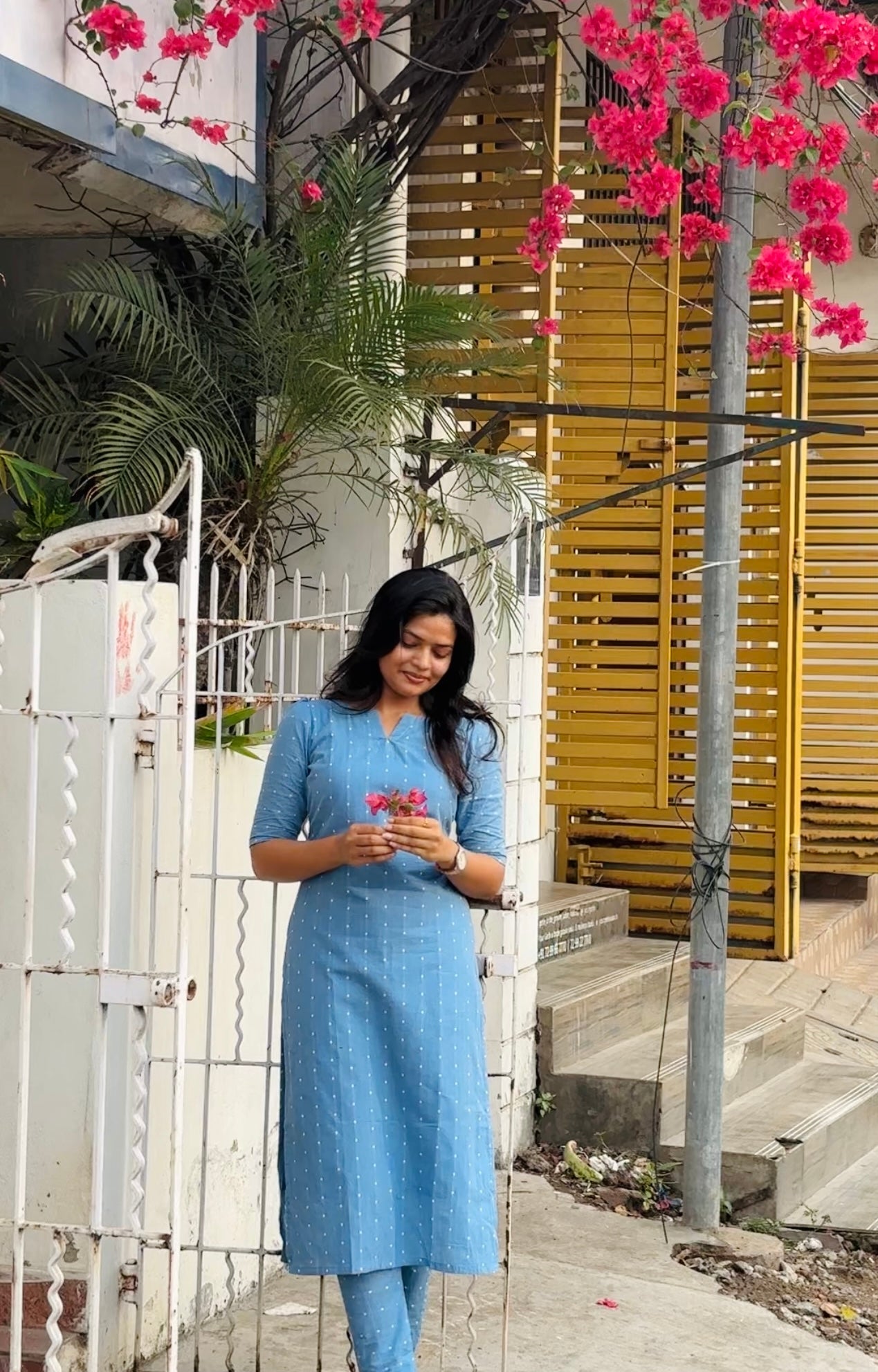 Handloom Cotton Co-ord Set