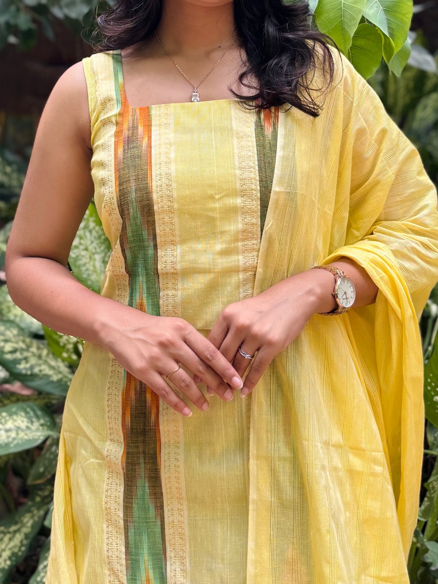 Ikkat cotton set