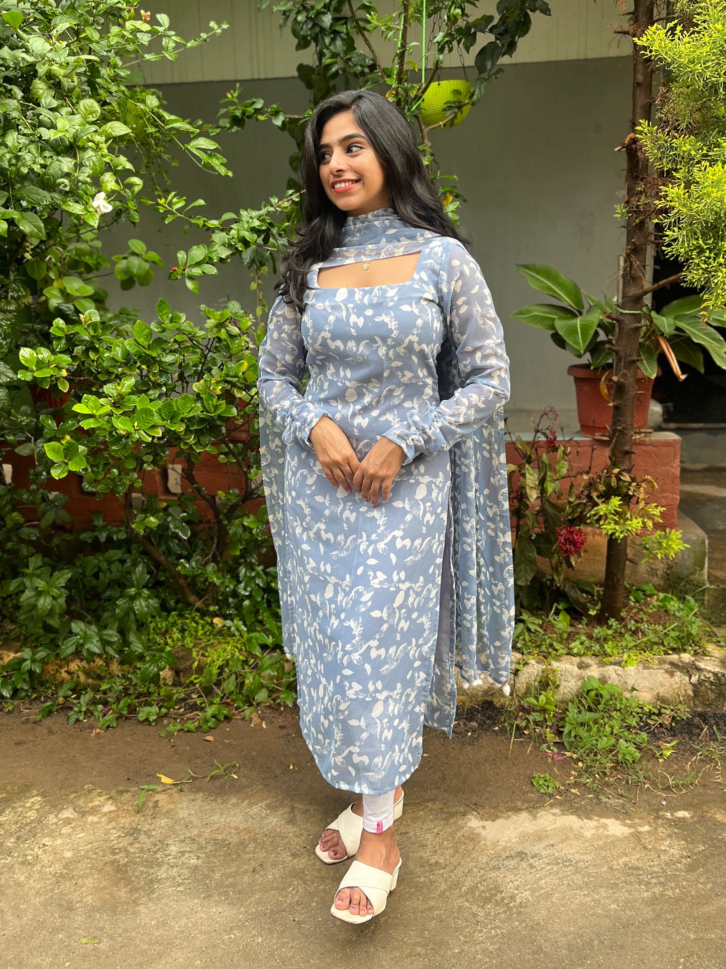 Floral Breeze Kurti