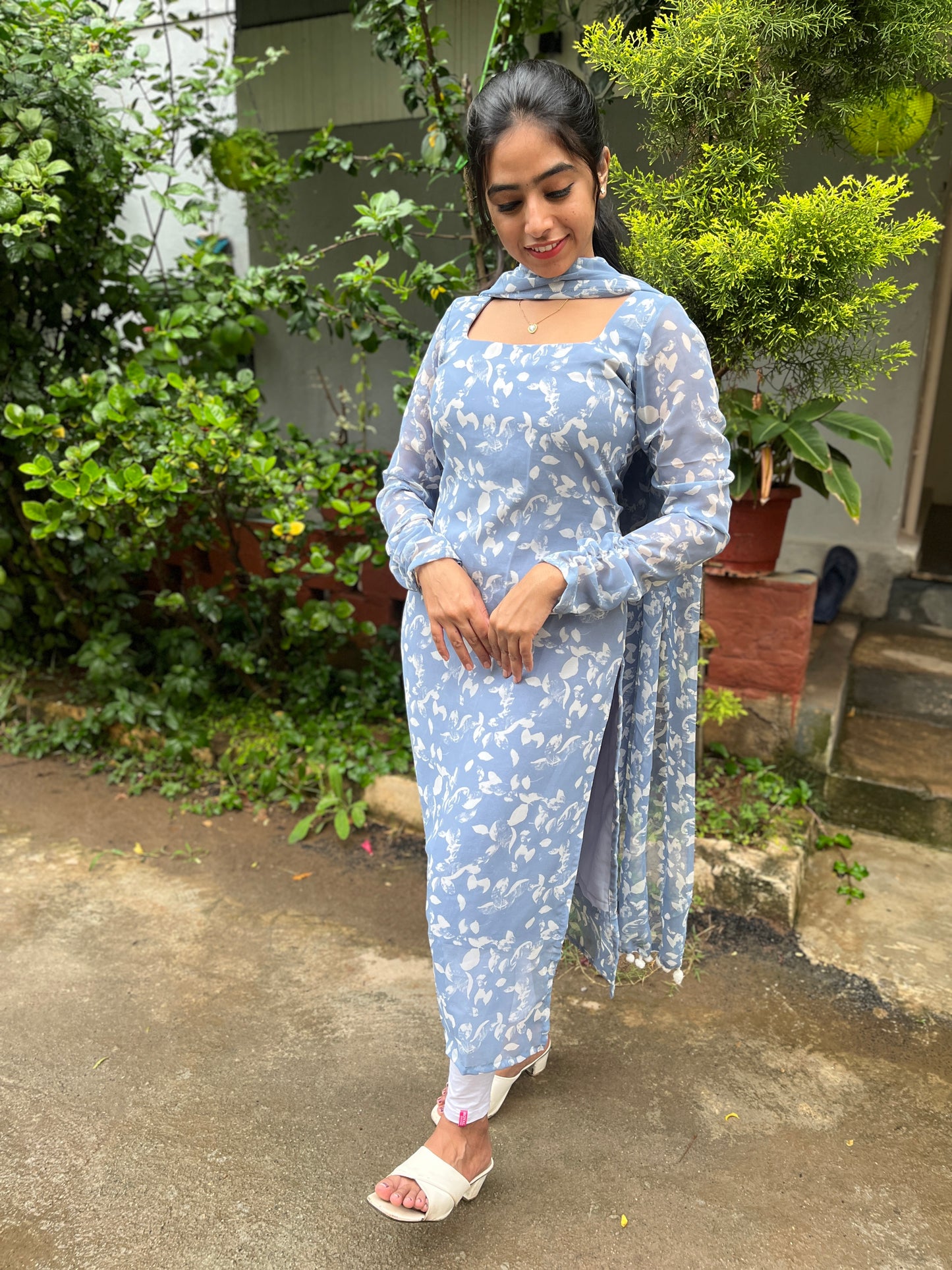Floral Breeze Kurti