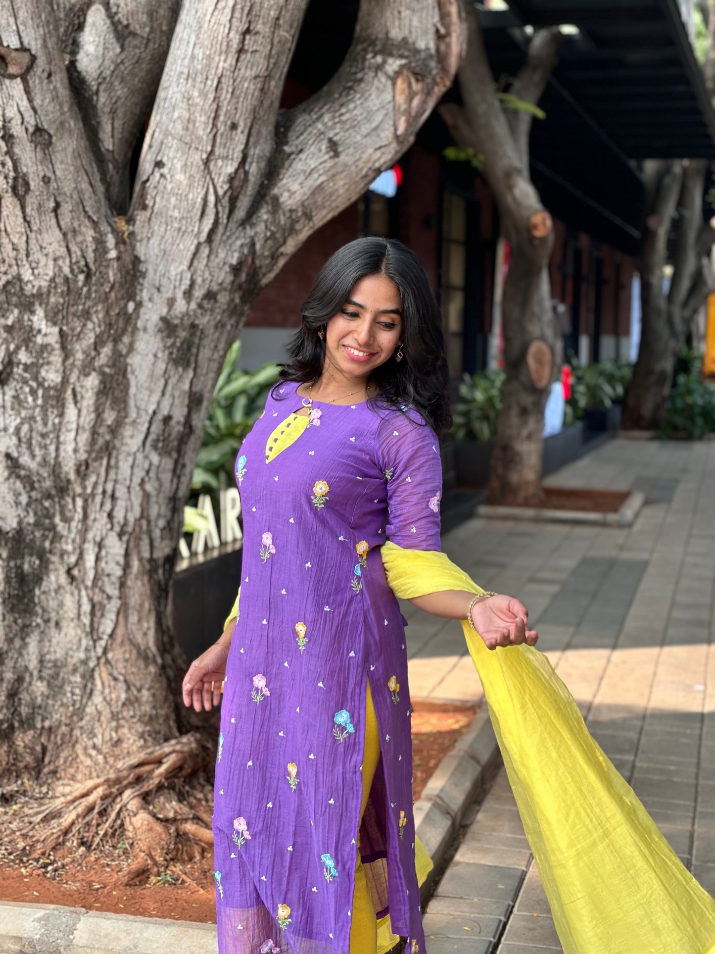 Aira mul chanderi set [SZ140]