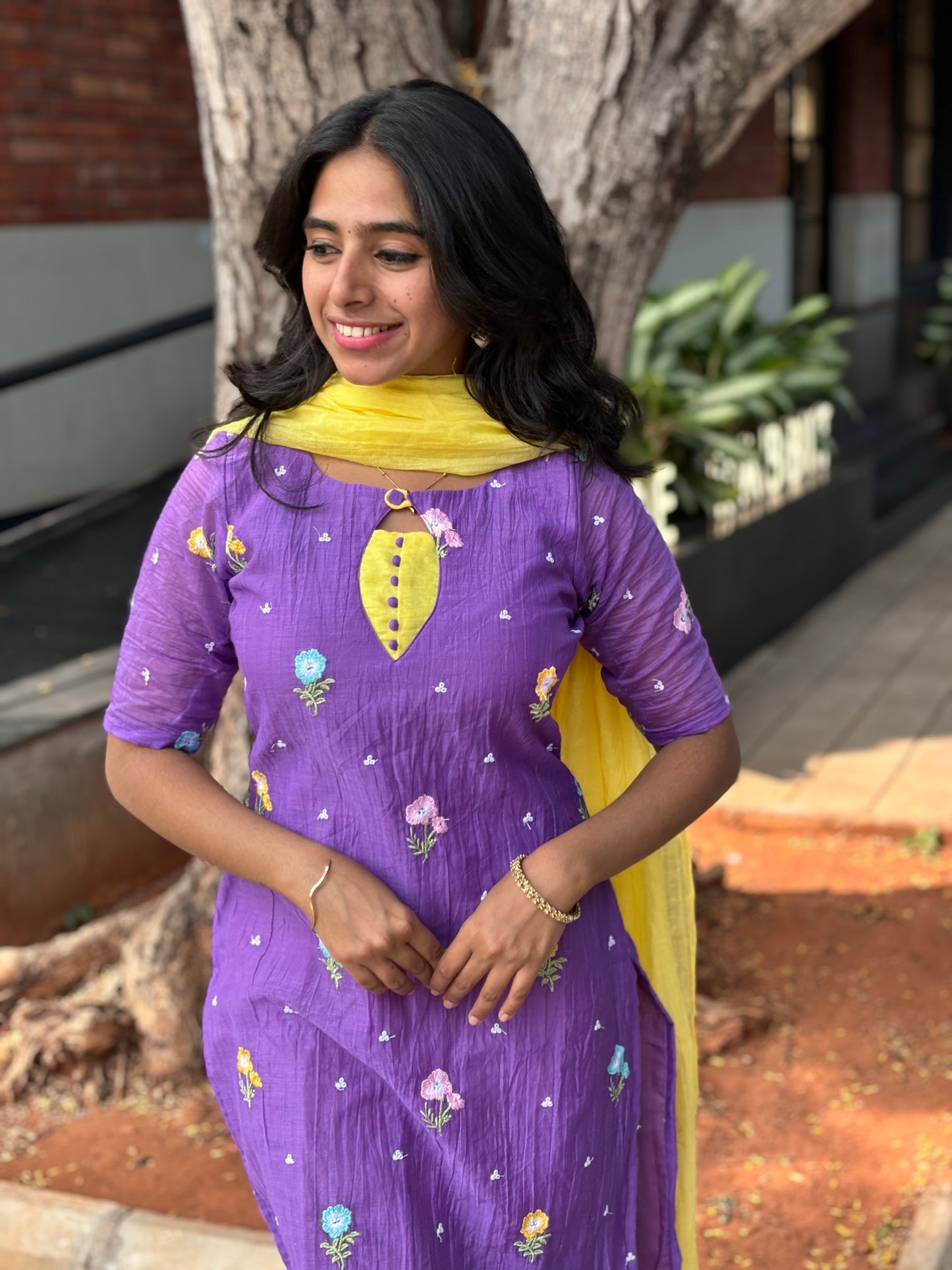 Aira mul chanderi set [SZ140]