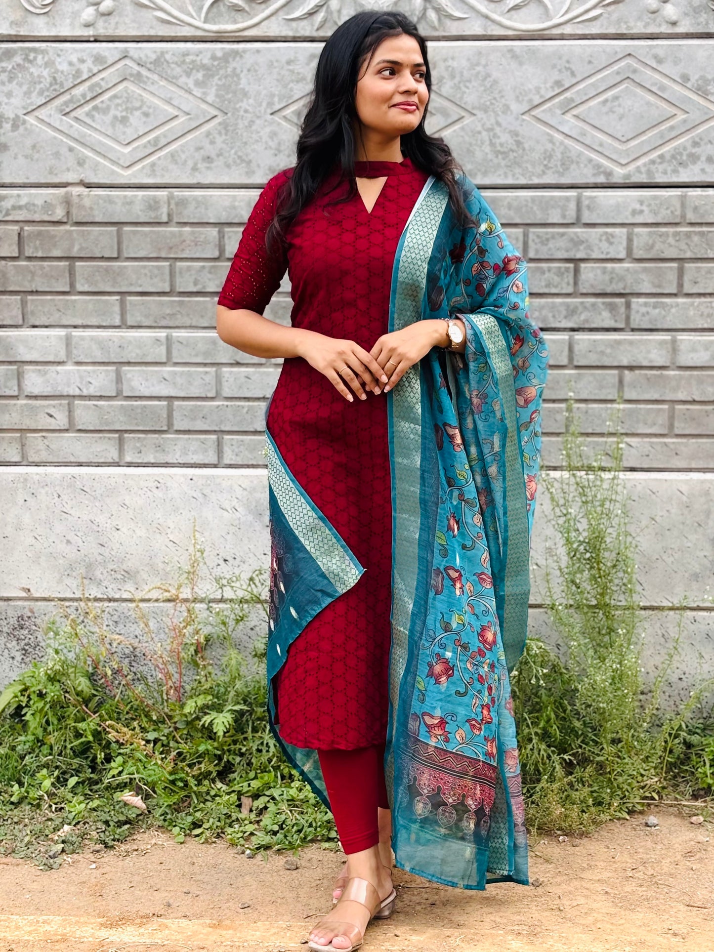 Bold marron Set