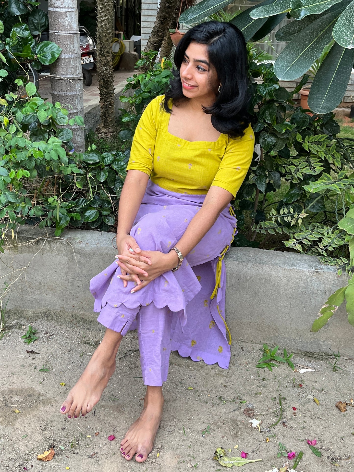 Lavender bloom set