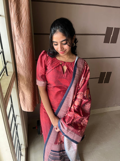 Cherry kalamkari set [SZ114]