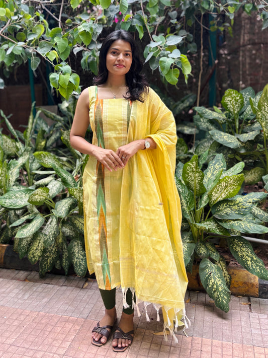 Ikkat cotton set