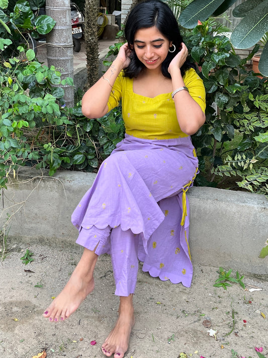 Lavender bloom set