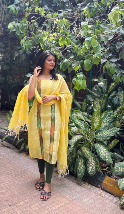 Ikkat cotton set