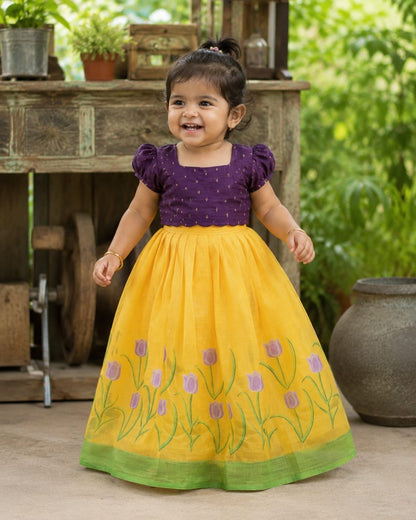 Princess crop top skirt set