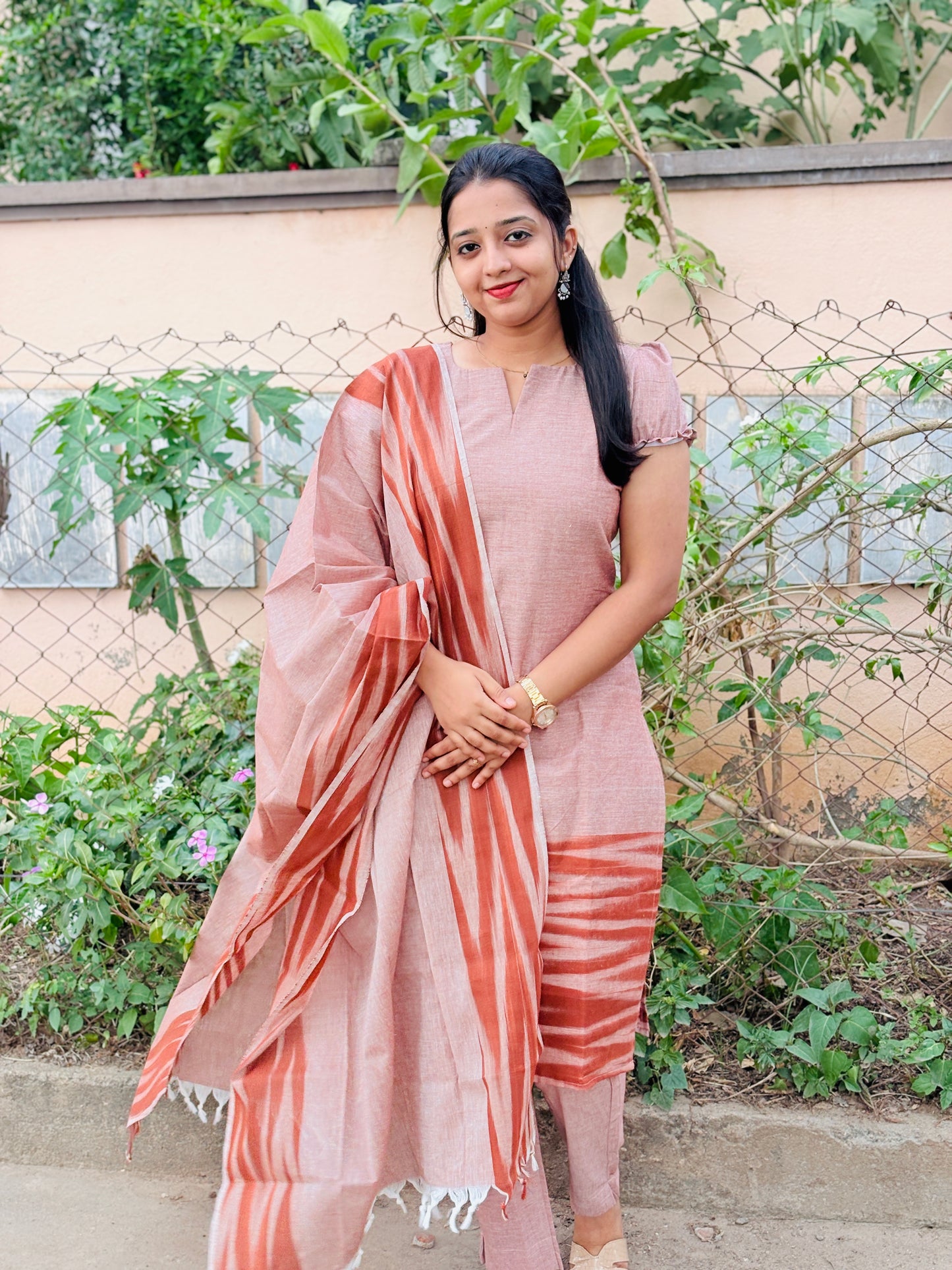 Ikkat Kurti set