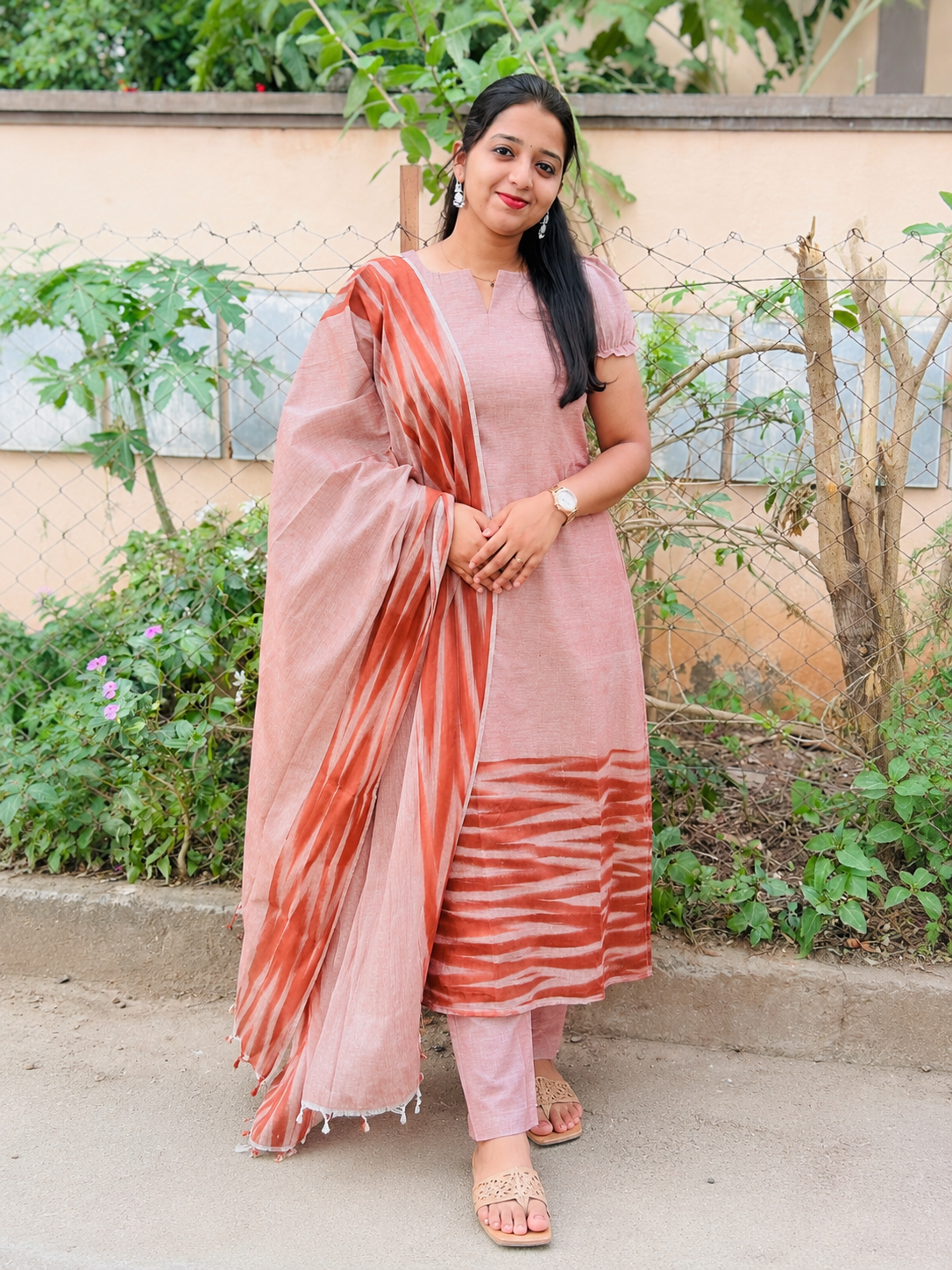 Ikkat Kurti set