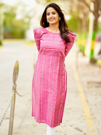 Silk Cotton Kurti