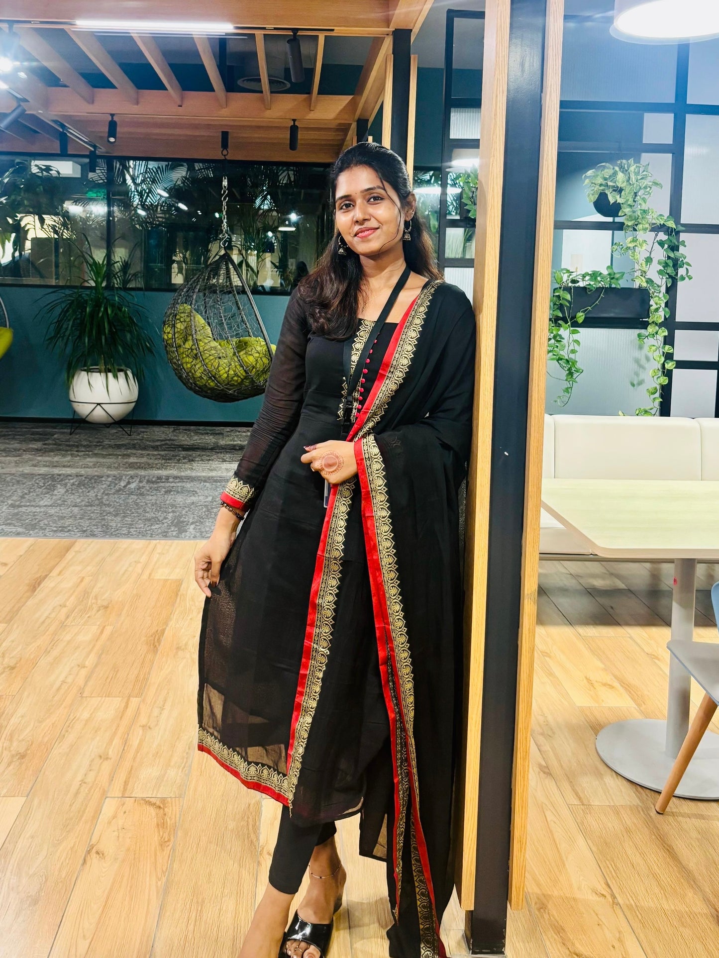Black narayanapet set [ SZ115 ]
