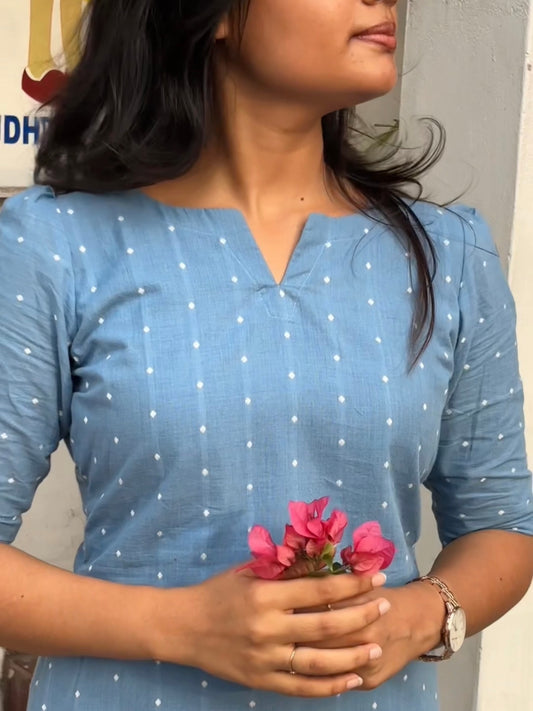 Handloom Cotton Co-ord Set