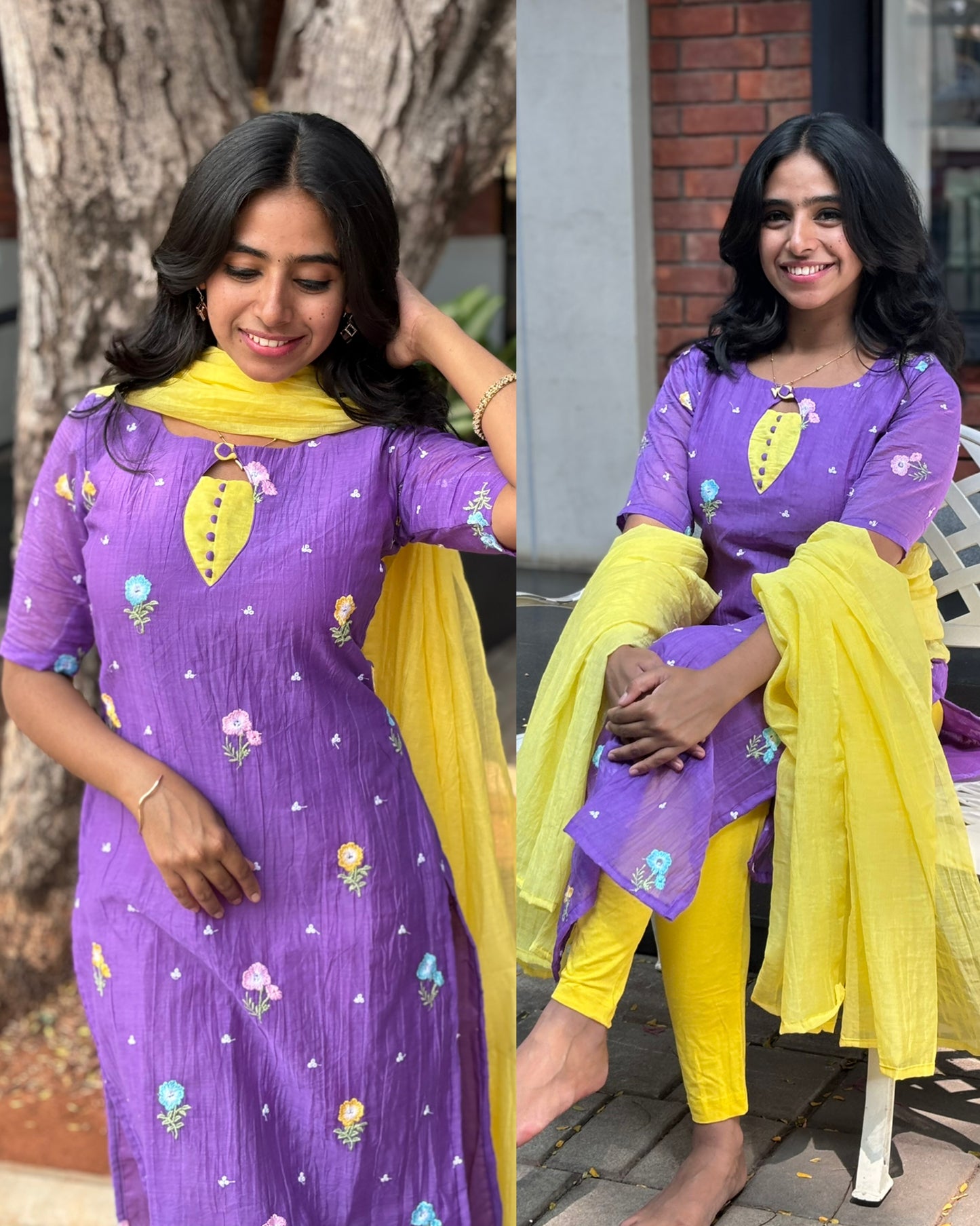 Aira mul chanderi set [SZ140]