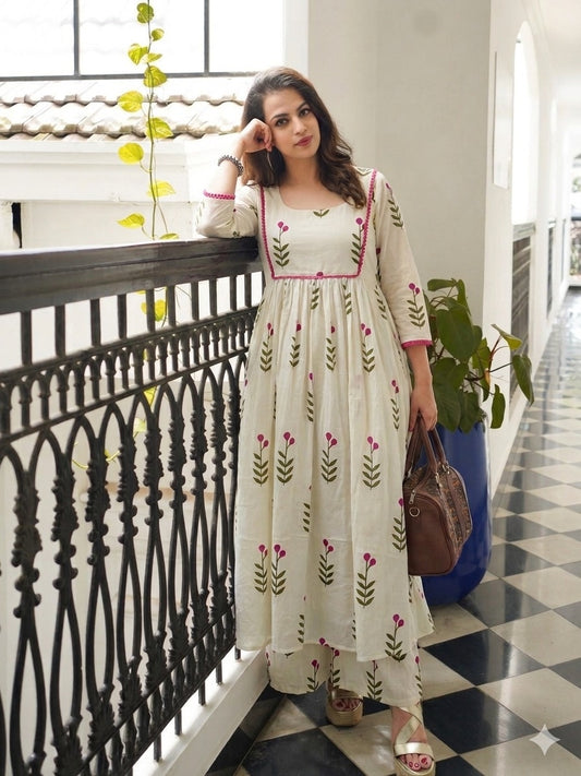 Pink Blossom Co ord set [SZ148]