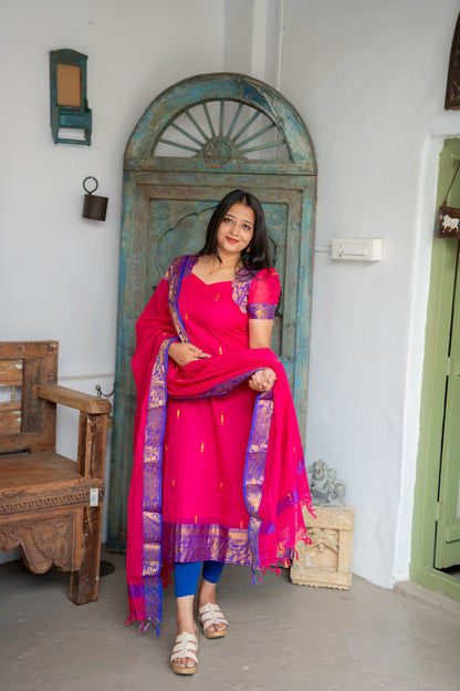 Sangamithra Set pink [SZ163]