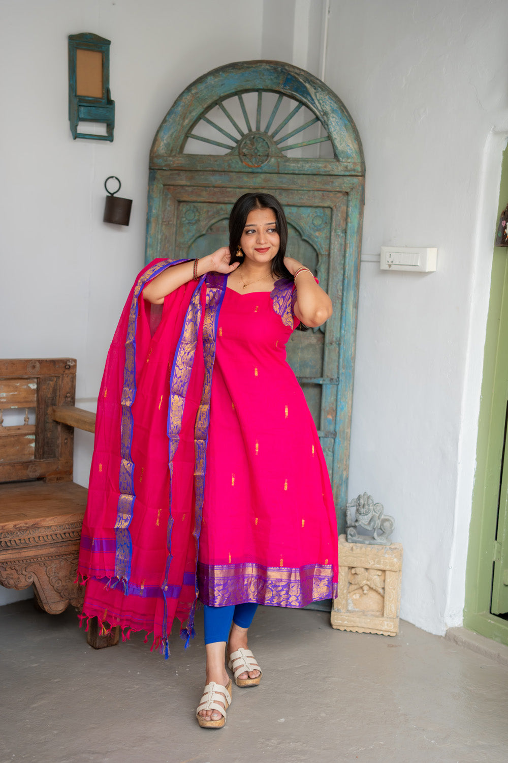 Sangamithra Set pink [SZ163]