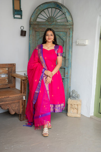 Sangamithra Set pink [SZ163]
